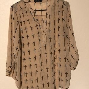 3 1/4 length sleeve lightweight top 🌹🌟